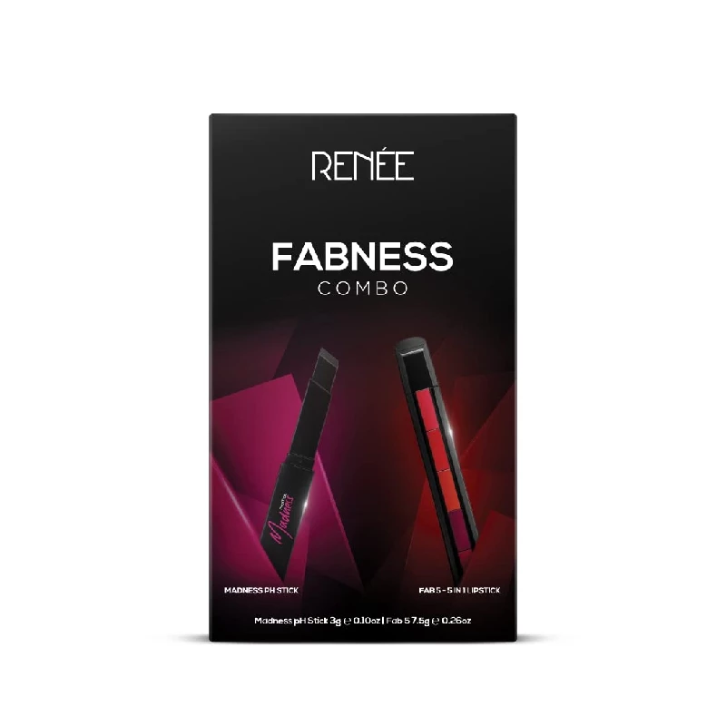 Renee Fabness Combo Includes Madness PH Stick & Fab 5-5 In 1 Lipstick, 40 g-1.webp